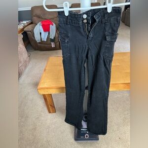 Black Cargo Jeans Size XS